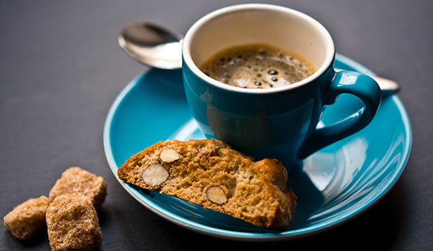 Cantuccini (italienische Kekse) Mandelgebäck...