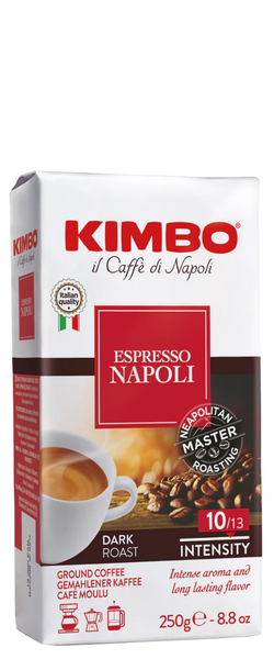 Kimbo Coffee Napoletano - ground - classic southern Italian