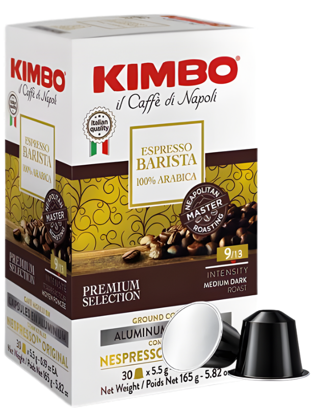 Kimbo Espresso Barista 100% Arabica Nespresso® compatible capsules