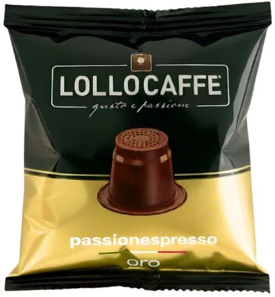 Lollo Espresso Oro Nespresso®*-kompatible Kapseln