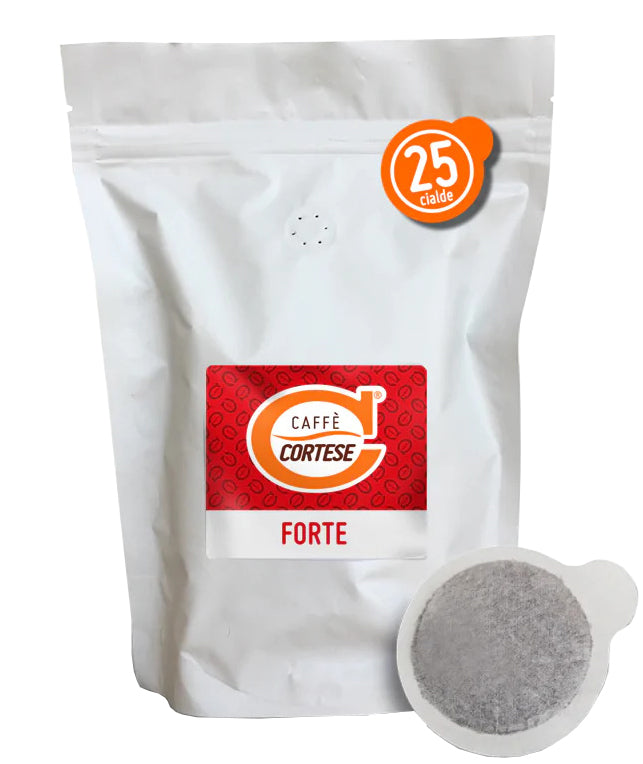 Caffè Cortese Espresso Forte ESE Pads ohne Einzelverpackung