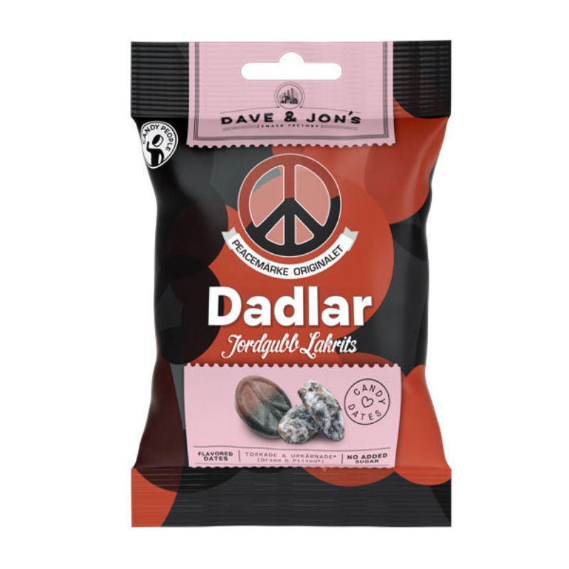Peacemärke Datteln Erdbeere-Lakritz
