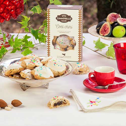 Biscotti Tumminello | Cosi Chini 320g | With figs and almonds