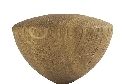 BIG JOE smoked oak knob for C40 grinder - Comandante