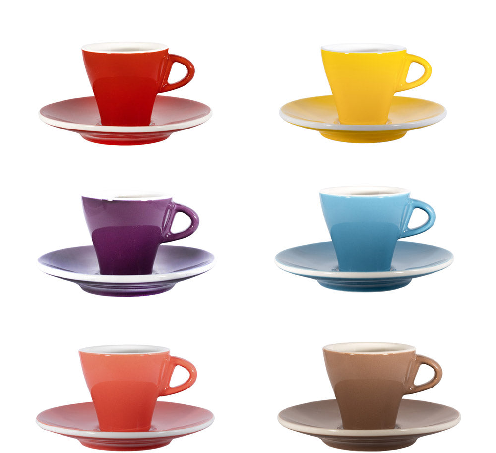 Colourful espresso cups set 6 pieces - Club House