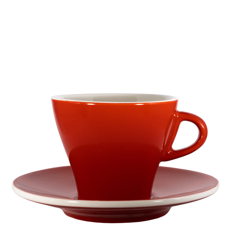 Bunte Tassen » Cappuccinotasse Rot « Schön!