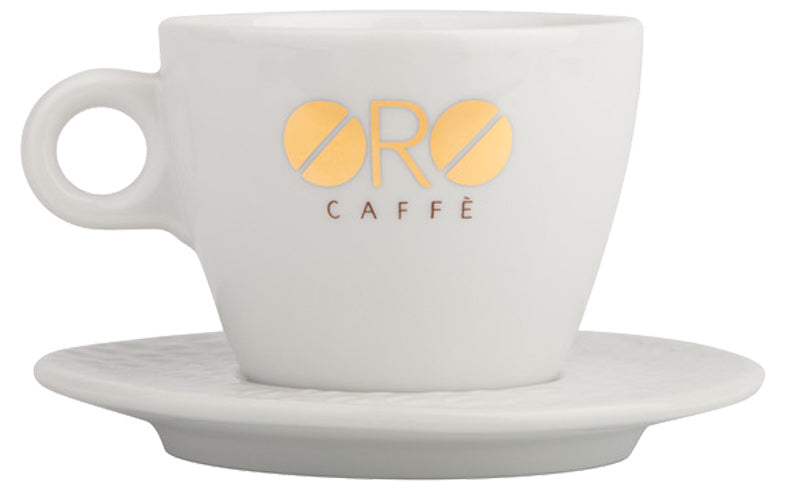 Oro Caffè Milchkaffeetasse ⇒ mit Unterteller