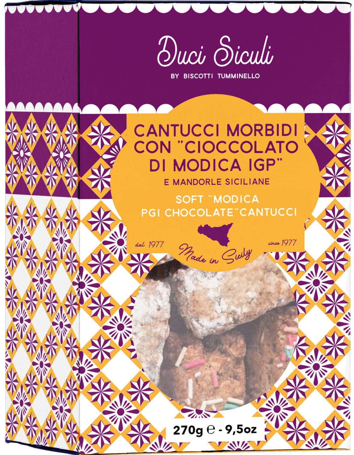 Chocolate Cantucci - Tumminello