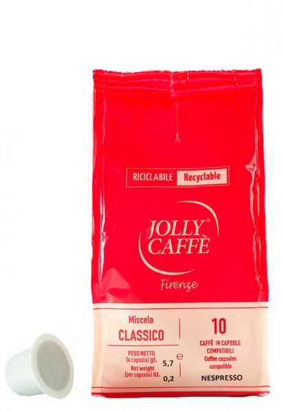 Jolly Caffe Nespresso®* compatible capsules
