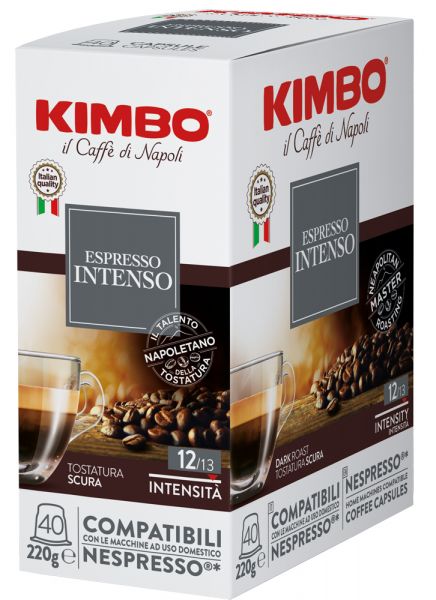 Kimbo Intenso Nespresso® compatible capsules