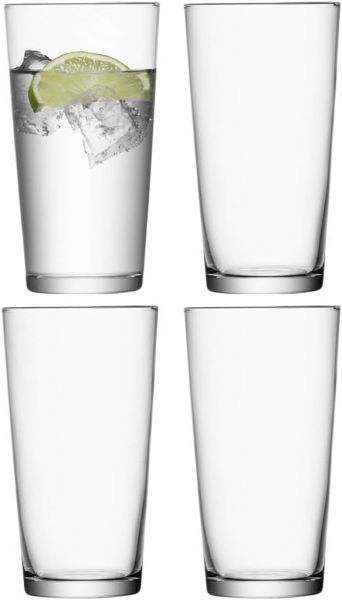 LSA Gio Juice Glass Set - Perfect Latte Glasses