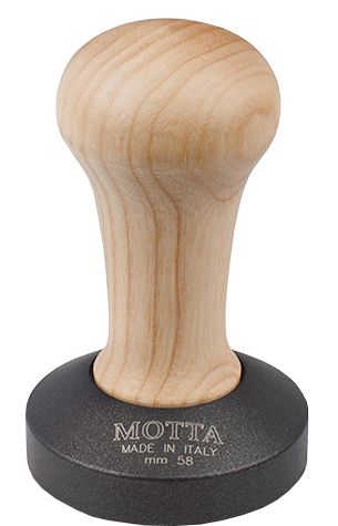 Motta Tamper "Nonstick" mit Holzgriff