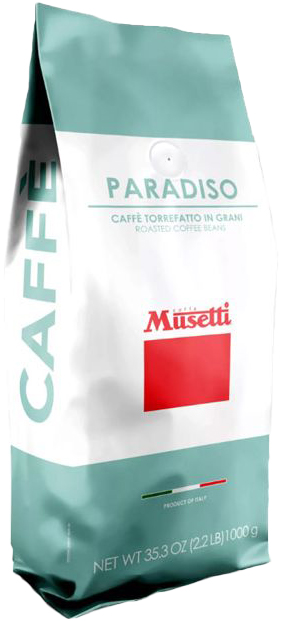 コーヒー 2kg(500gx4) Musetti EVOLUZIONE PARADISO Musetti Espresso Paradiso 1000g beans