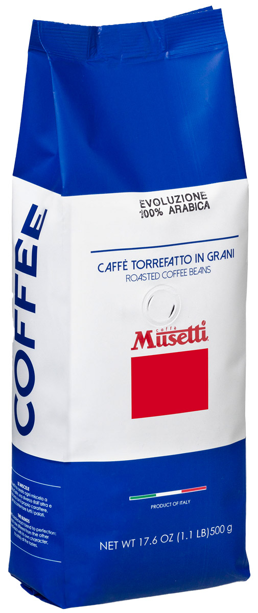 Musetti 100%アラビカ エボリューション Ground coffee Musetti Evoluzione, 100% Arabica, 250g – I