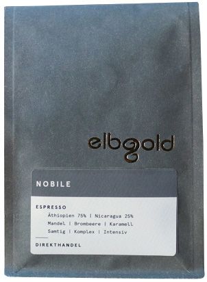 Elbgold Nobile Espresso | 1000g ganze Bohne
