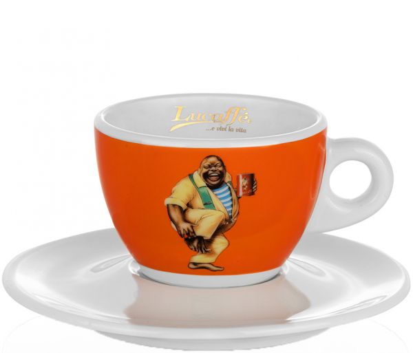 Lucaffe Cappuccinotasse Orange