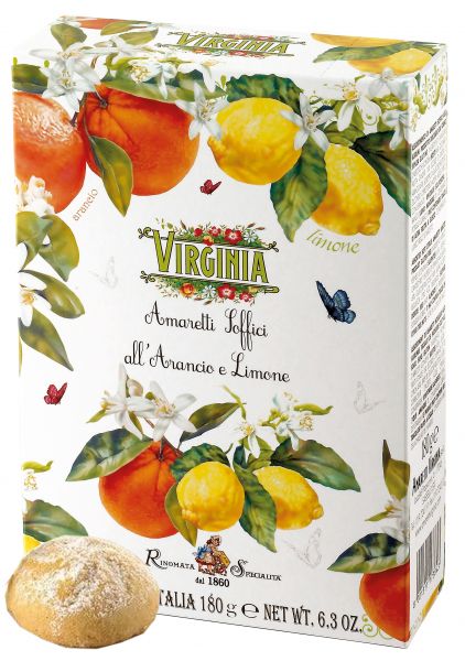 Amaretti Virginia Soft Amaretti Arancio e Limone 