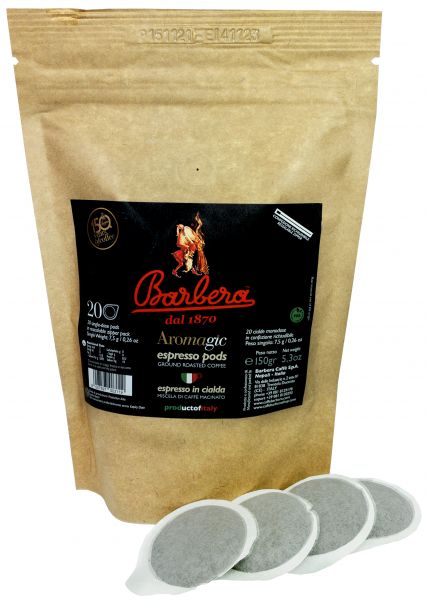 20 Coffee Pods ESE Aromagic Barbera (Bulk)