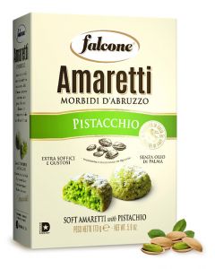 Amaretti Amarettini (soft) pistachio - Falcone Amaretti Amarettini (soft) pistachio - Falcone