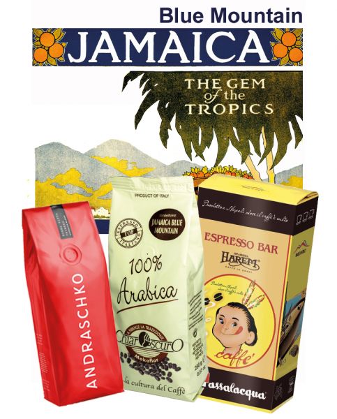 Probierset Espressokaffee mit Jamaica Blue Mountain