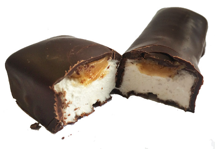 BARU - Chocolate Caramel Marshmallow BAR Baru-Caramell-inside