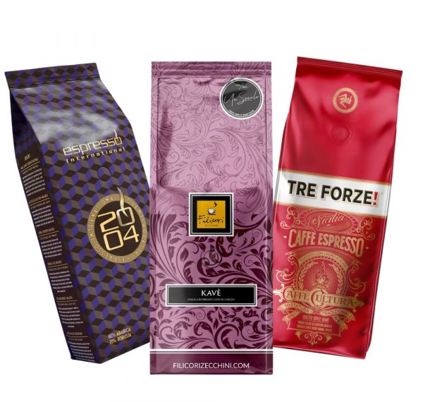 Espresso ProbiersetUnico 3 x 1000g Bohne