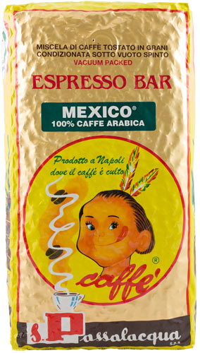 Passalacqua Mexico Espresso 1000g Bean [100% Arabica]